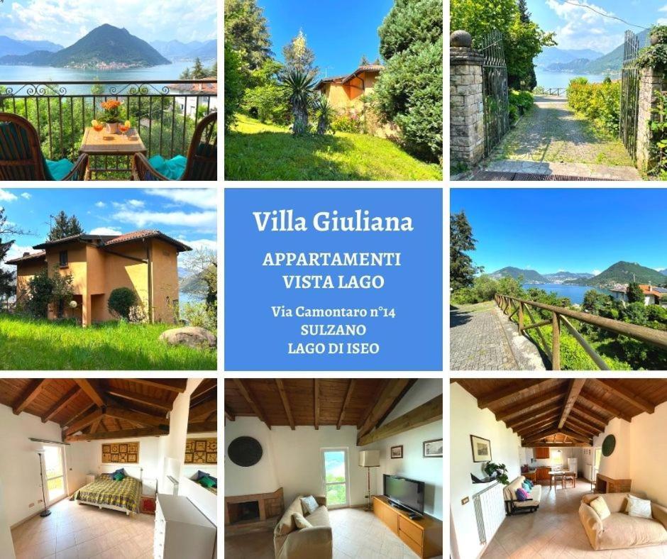 Appartamento Lake View Di Villa Giuliana Сулцано Екстериор снимка
